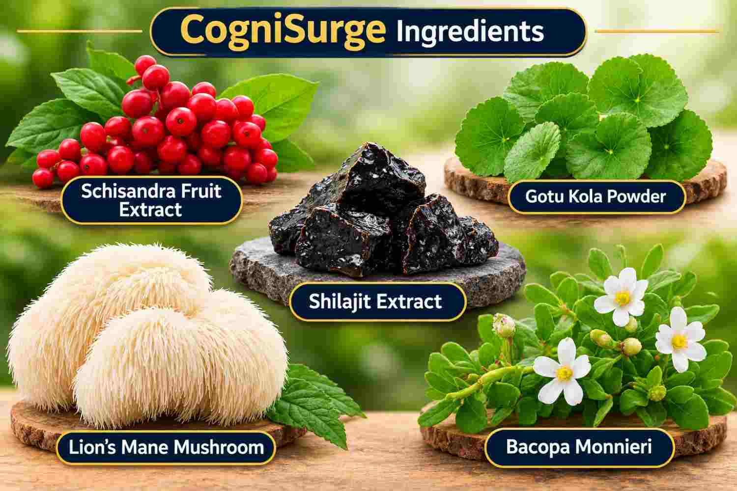 CogniSurge Ingredients 1